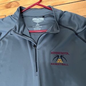 Minnesota Gopher basketball zip up